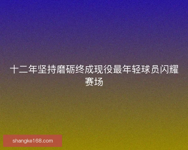 十二年坚持磨砺终成现役最年轻球员闪耀赛场 十二年坚持磨砺终成现役最年轻球员闪耀赛场